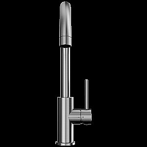 Смеситель для кухни Elghansa Kitchen 56B1116-Steel нержавеющая сталь купить в интернет-магазине сантехники Sanbest