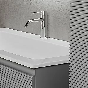 Тумба с раковиной Sancos Folk 80 FL80ES Ergraut soft для ванной в интернет-магазине Sanbest