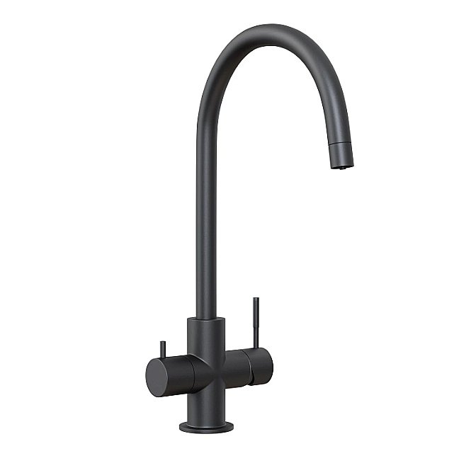 Смеситель для кухни 35k MIXLINE MLSS-03202 черный купить в интернет-магазине сантехники Sanbest