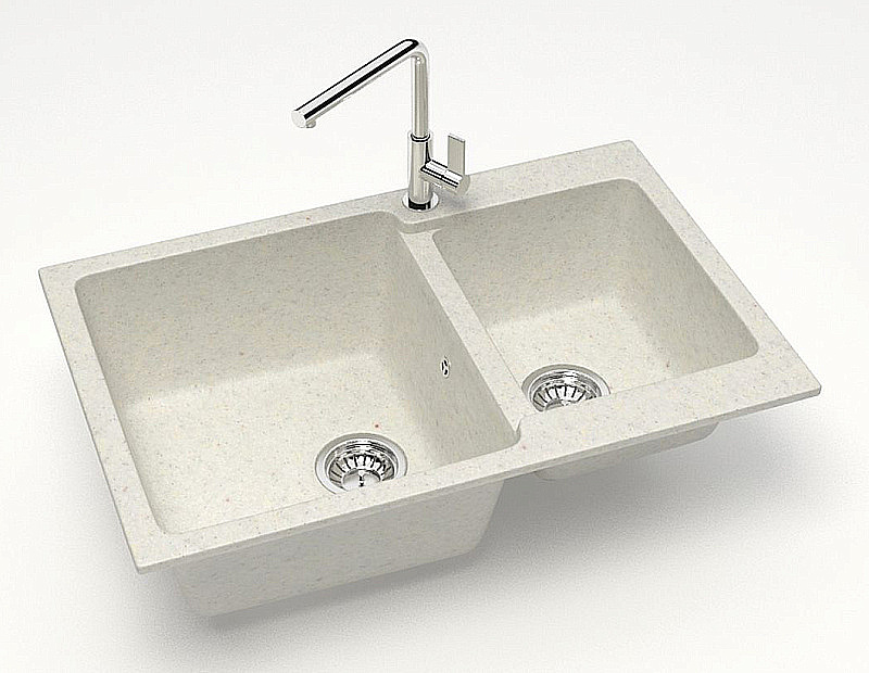 Кухонная мойка Azario Grand 76х50 CS00079904 хлопок купить в интернет-магазине сантехники Sanbest