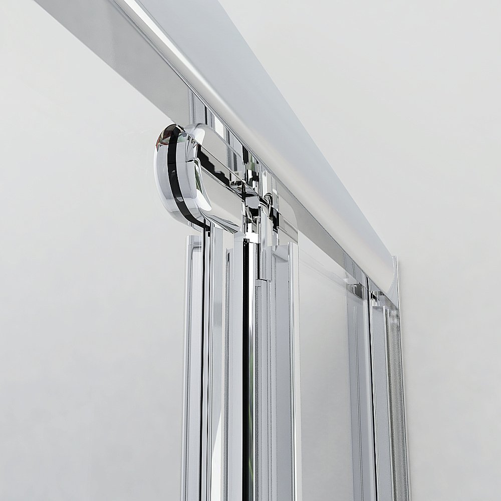 Душевой уголок Vincea Garda VSR-1G8080CH 80x80 стекло шиншилла/профиль хром купить в интернет-магазине Sanbest