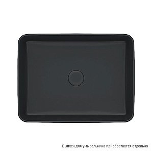Раковина накладная Iddis Slide SLIBM02i27 черный купить в интернет-магазине Sanbest