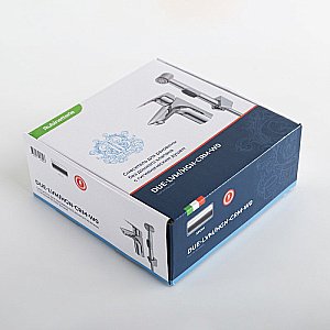 Смеситель для раковины BelBagno DUE-LVM/HGN-CRM-W0 хром купить в интернет-магазине сантехники Sanbest