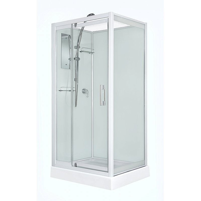 Душевая кабина RIVER TANA 100х80 без крыши купить в интернет-магазине Sanbest