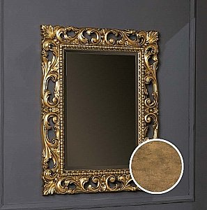 Зеркало Armadi Art Neoart поталь бронза 75 в ванную от интернет-магазине сантехники Sanbest