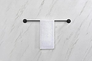 Полотенцедержатель Aquatek Европа AQ4114MB черный матовый купить в интернет-магазине сантехники Sanbest