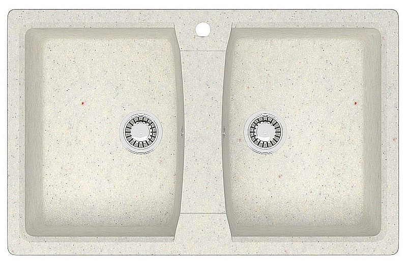 Кухонная мойка Azario Elmas 78х50 CS00079898 хлопок купить в интернет-магазине сантехники Sanbest
