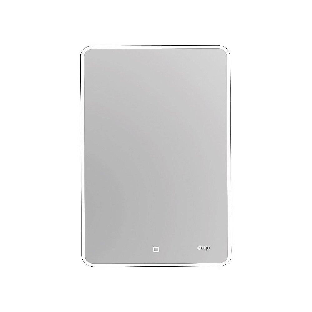 Зеркало Dreja Point 50 белое в ванную от интернет-магазине сантехники Sanbest