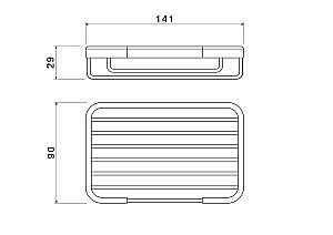 Мыльница Aquatek AQ4946BG золото шлифованное купить в интернет-магазине сантехники Sanbest