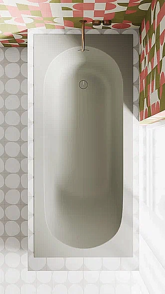 Ванна Salini ORNELLA KIT S-stone 102426M 160x70 белая купить в интернет-магазине Sanbest