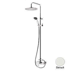 Душевая система Cezares Nautic CD-BIO белая матовая купить в интернет-магазине сантехники Sanbest