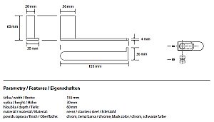 Держатель для туалетной бумаги Bemeta Galla 108112030 купить в интернет-магазине сантехники Sanbest