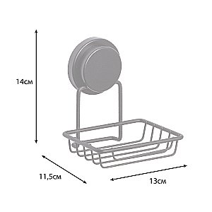 Мыльница Fixsen Magic Black FX-45009 черная купить в интернет-магазине сантехники Sanbest