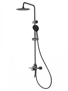 Душевая система WONZON & WOGHAND CLICK, Темный графит (WW-N3S962-BGG) купить в интернет-магазине сантехники Sanbest