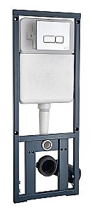 Унитаз с инсталляцией WeltWasser MARBERG 410 + ERLENBACH 004 GL-WT + MAR 410 SE купить в интернет-магазине Sanbest