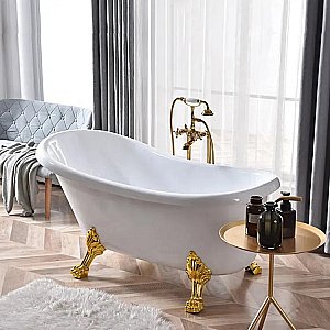 Ванна акриловая CeruttiSpa Classic 9667 157x77 белая купить в интернет-магазине Sanbest