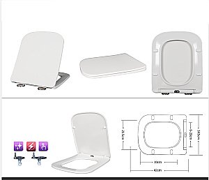 Унитаз подвесной Taliente Correto CR25200+Smcromo безободковый, функция биде, с крышкой микролифт, белый купить в интернет-магазине Sanbest
