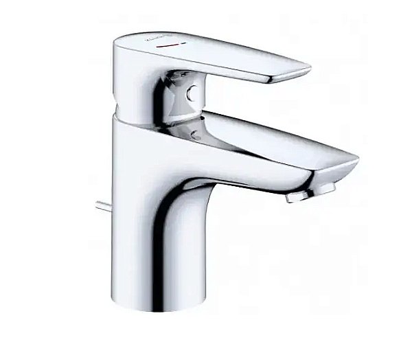 Смеситель для раковины Kludi Pure&Solid 343880575WR4 хром купить в интернет-магазине сантехники Sanbest