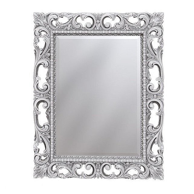 Зеркало Caprigo PL 106 Белое в ванную от интернет-магазине сантехники Sanbest