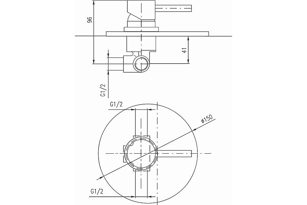 Смеситель для душа Rav-Slezak SEINA SE983LSM бронза купить в интернет-магазине сантехники Sanbest