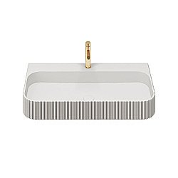 Раковина подвесная Vincea 75 VWB-6SG75MW белая матовая купить в интернет-магазине Sanbest