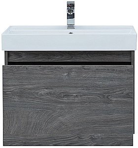 Тумба с раковиной Aquanet Nova Lite 242274 75 дуб рошелье для ванной в интернет-магазине Sanbest