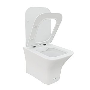 Унитаз подвесной CeruttiSpa VETTORE Aria MW CT9242 безободковый, с крышкой микролифт, белый матовый купить в интернет-магазине Sanbest