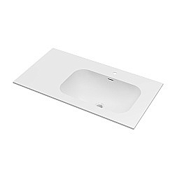 Раковина Vincea Elise VCB-4EL100MW-R белый матовый правая купить в интернет-магазине сантехники Sanbest