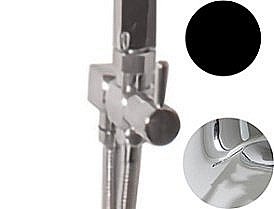 Дивертор Rav-Slezak MD0708CMATC черный матовый/хром для смесителя в интернет-магазине сантехники Sanbest