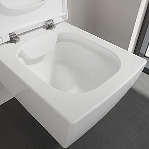 Унитаз подвесной Villeroy&Boch Memento 2.0 4633R0R1 альпийский белый, безободковый купить в интернет-магазине Sanbest