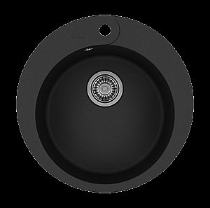 Кухонная мойка Misty Artemida 51 ART-51-01 антрацит купить в интернет-магазине сантехники Sanbest
