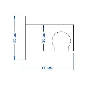 Держатель ручного душа PAINI 53PJ186TT золото матовое купить в интернет-магазине сантехники Sanbest