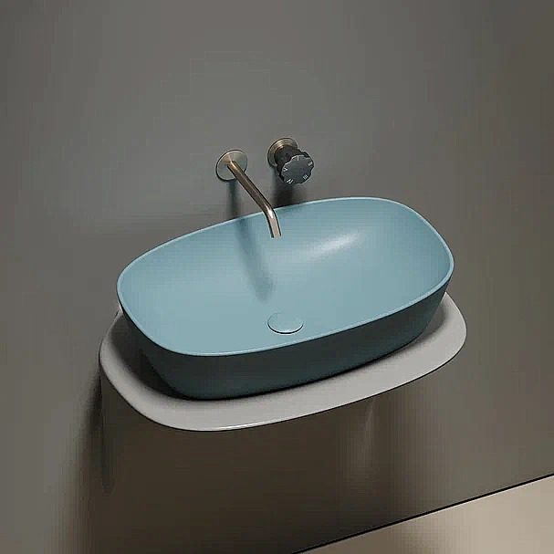 Раковина Ceramica Nova Element 60 CN6049MLG зеленая матовая купить в интернет-магазине Sanbest