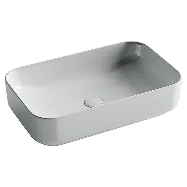 Раковина накладная Ceramica Nova Element 605 CN5044 белая купить в интернет-магазине Sanbest