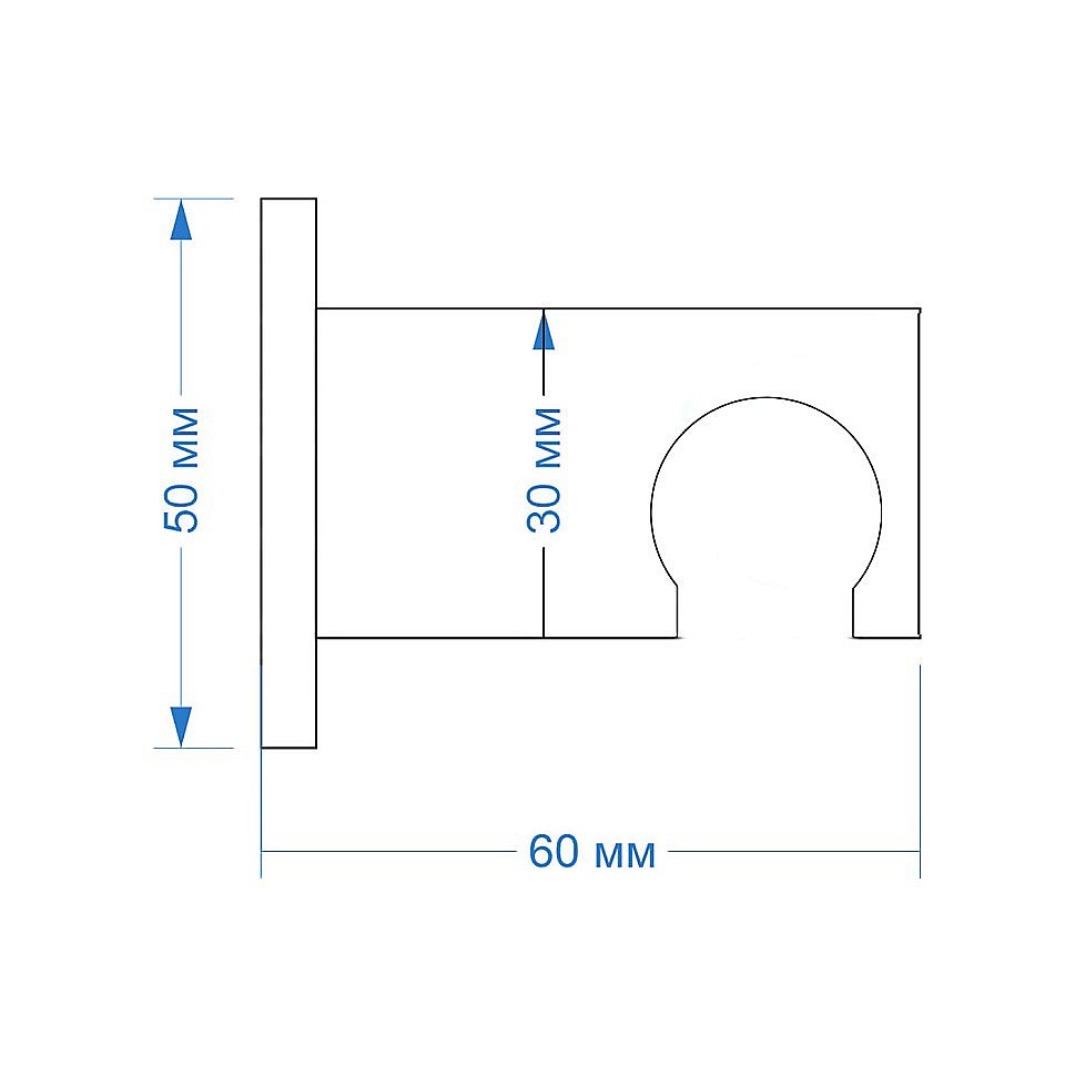 Держатель ручного душа PAINI 53PJ186TT золото матовое купить в интернет-магазине сантехники Sanbest