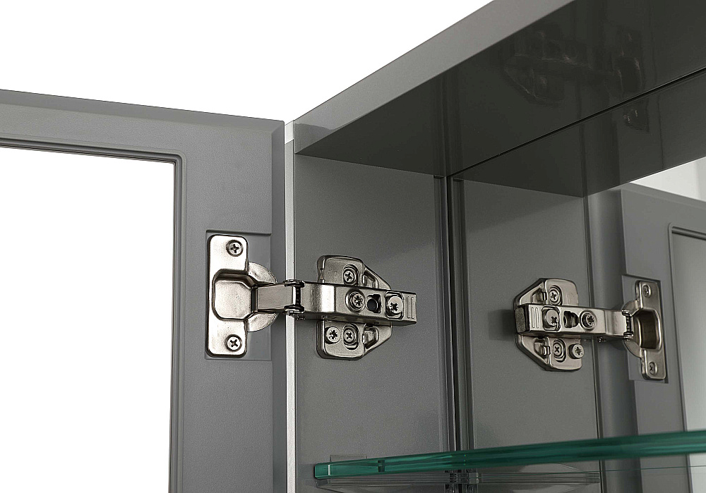 Зеркальный шкаф Aquqtek AQ7608-MC 63,6х66 хром купить в интернет-магазине сантехники Sanbest