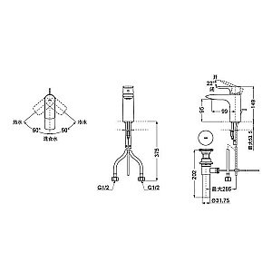 Смеситель для раковины Toto Neorest MH Faucet TLG04301R купить в интернет-магазине сантехники Sanbest