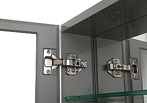 Зеркальный шкаф Aquqtek AQ7608-MC 63,6х66 хром купить в интернет-магазине сантехники Sanbest