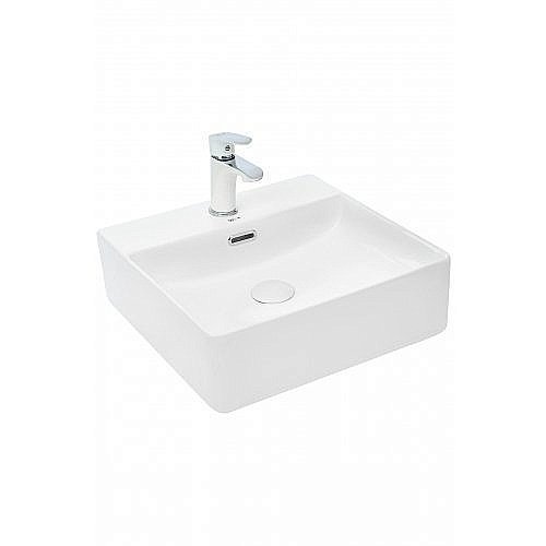 Раковина накладная WeltWasser WW ELBACH 2177 MW 42 белая матовая купить в интернет-магазине Sanbest