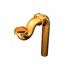 Сифон для ванны Радомир Леонесса, Венеция золото купить в интернет-магазине сантехники Sanbest