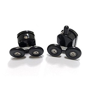 Душевой уголок ABBER Schwarzer Diamant AG01118B 110x80 стекло прозрачное/профиль черный купить в интернет-магазине Sanbest