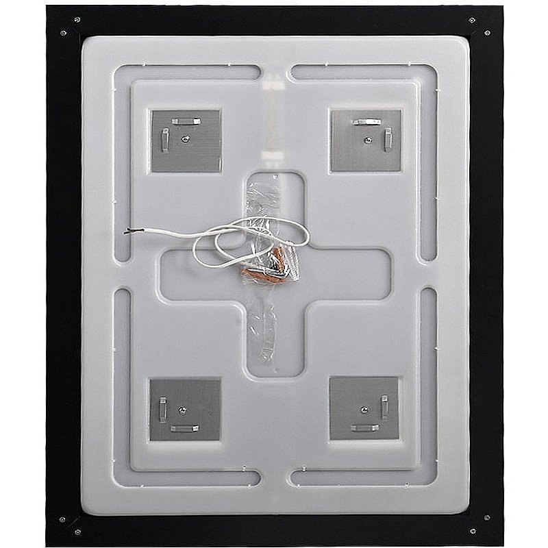 Зеркало BelBagno Kraft SPC-KRAFT-700-800-SENS-NERO черный в ванную от интернет-магазине сантехники Sanbest