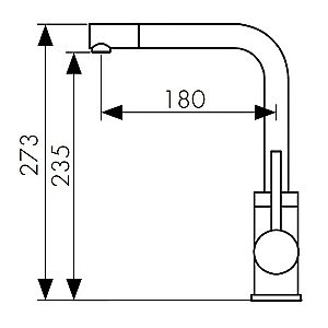 Смеситель для кухни Kaiser Teka 13144 купить в интернет-магазине сантехники Sanbest
