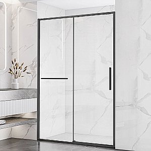 Душевая дверь Vincea Slim Soft VDS-1SS130CLGM 130 стекло прозрачное/профиль вороненая сталь купить в интернет-магазине Sanbest