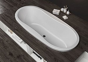 Акриловая ванна Aquanet Amelia 210617 180x80  с к/с купить в интернет-магазине Sanbest