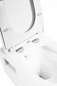 Унитаз подвесной BelBagno Loto BB070CHR/SC безободковый, с крышкой микролифт, с инсталляцией и кнопкой хром купить в интернет-магазине Sanbest