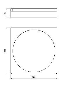 Мыльница с держателем WONZON & WOGHAND ECLIPSE, Черный (WW-9124-BL) купить в интернет-магазине сантехники Sanbest