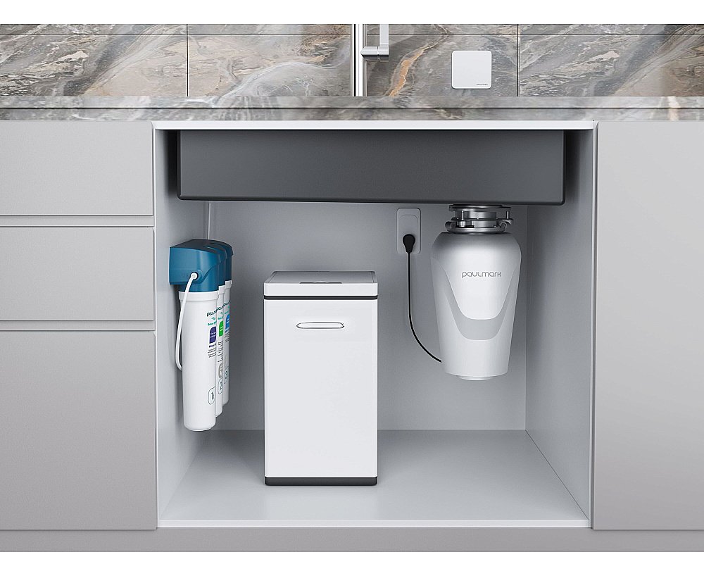 Измельчитель пищевых отходов Paulmark Fission F-1000 750 купить в интернет-магазине сантехники Sanbest