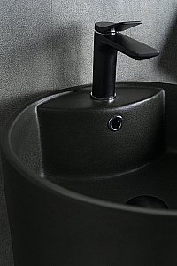 Раковина напольная Gid Autonomo 45 Nb135bg 81109 черная графит купить в интернет-магазине Sanbest