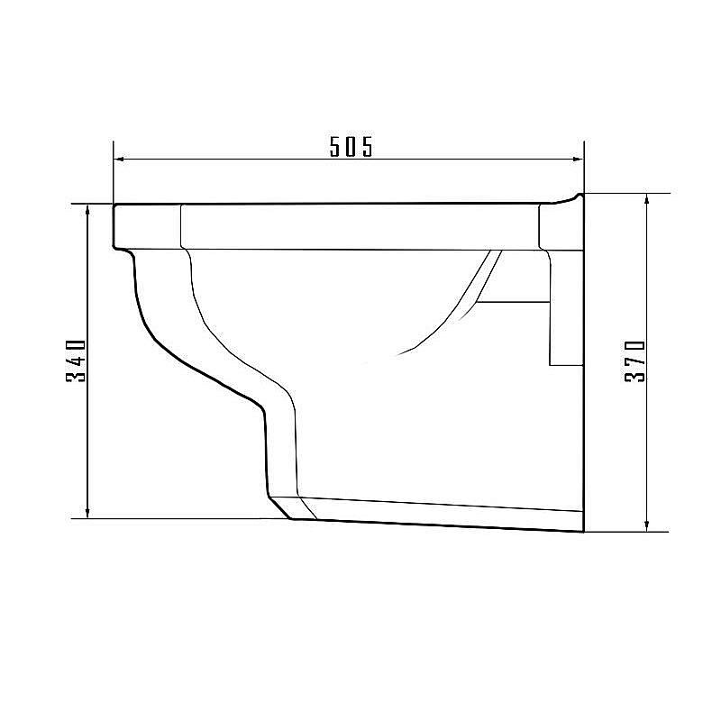 Унитаз подвесной Caprigo TEMPO 4703 купить в интернет-магазине Sanbest